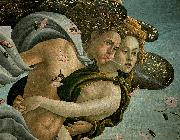 BOTTICELLI, Sandro The Birth of Venus (detail) dsfds oil